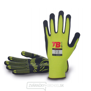 ZEBRA Rukavice Pracovné Povrstvené TB 700F, Čierno-Žlté, Vel 10 ZEBRA Rukavice Pracovné Povrstvené TB 700F, Čierno-Žlté, Vel 10 gallery main image