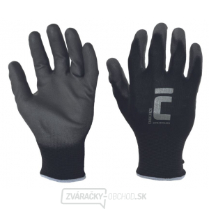 EMBERIZA Pracovné Rukavice Povrstvené, Čierne, Veľ 9 EMBERIZA Pracovné Rukavice Povrstvené, Čierne, Veľ 9 gallery main image