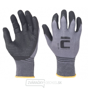 POZON DOTS Pracovné Rukavice Povrstvené, Šedé, Vel 9 POZON DOTS Pracovné Rukavice Povrstvené, Šedé, Vel 9 gallery main image
