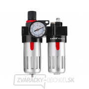 regulátor tlaku s filtrom, manometrom a priame. oleja gallery main image