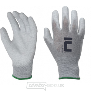 CARPINTERO Pracovné Rukavice Povrstvené, Šedé, Vel 10 CARPINTERO Pracovné Rukavice Povrstvené, Šedé, Vel 10 gallery main image