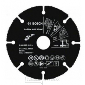Bosh Rezný Kotúč Carbide Multi Wheel na Drevo a Plast, 76mm