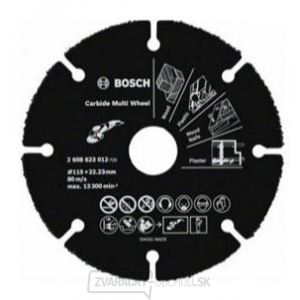 Bosh Rezný Kotúč Carbide Multi Wheel na Drevo a Plast, 76mm Bosh Rezný Kotúč Carbide Multi Wheel na Drevo a Plast, 76mm gallery main image