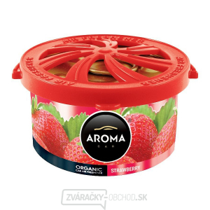 Osviežovač AROMA CAR ORGANIC 40g STRAWBERRY