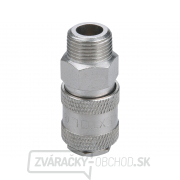 Rýchlospojka vzduchová zásuvka s vonkajšiem závitem, G-3/8 Rýchlospojka vzduchová zásuvka s vonkajšiem závitem, G-3/8