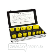 Súprava bimetalových dierových píl na kov a drevo 17dielna/hliníkové puzdro/(5) Náhľad