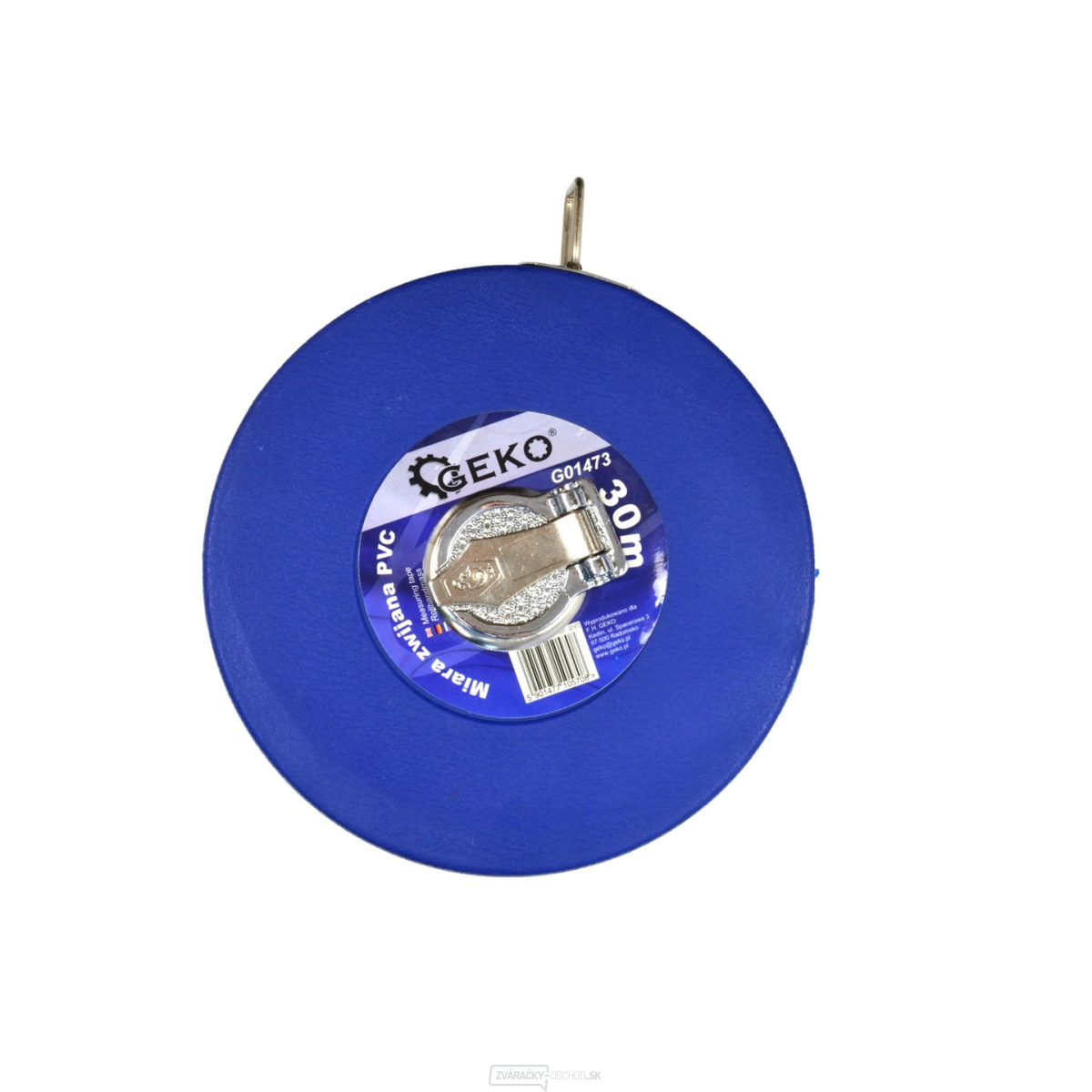 GEKO Pásmo meracie, 30m, š. pásma 12mm, PVC GEKO Pásmo meracie, 30m, š. pásma 12mm, PVC gallery main image
