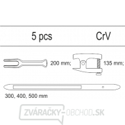 Nástrčná vložka - 3x páka na montáž pneumatík, 2x sťahovák guľových čapov Náhľad