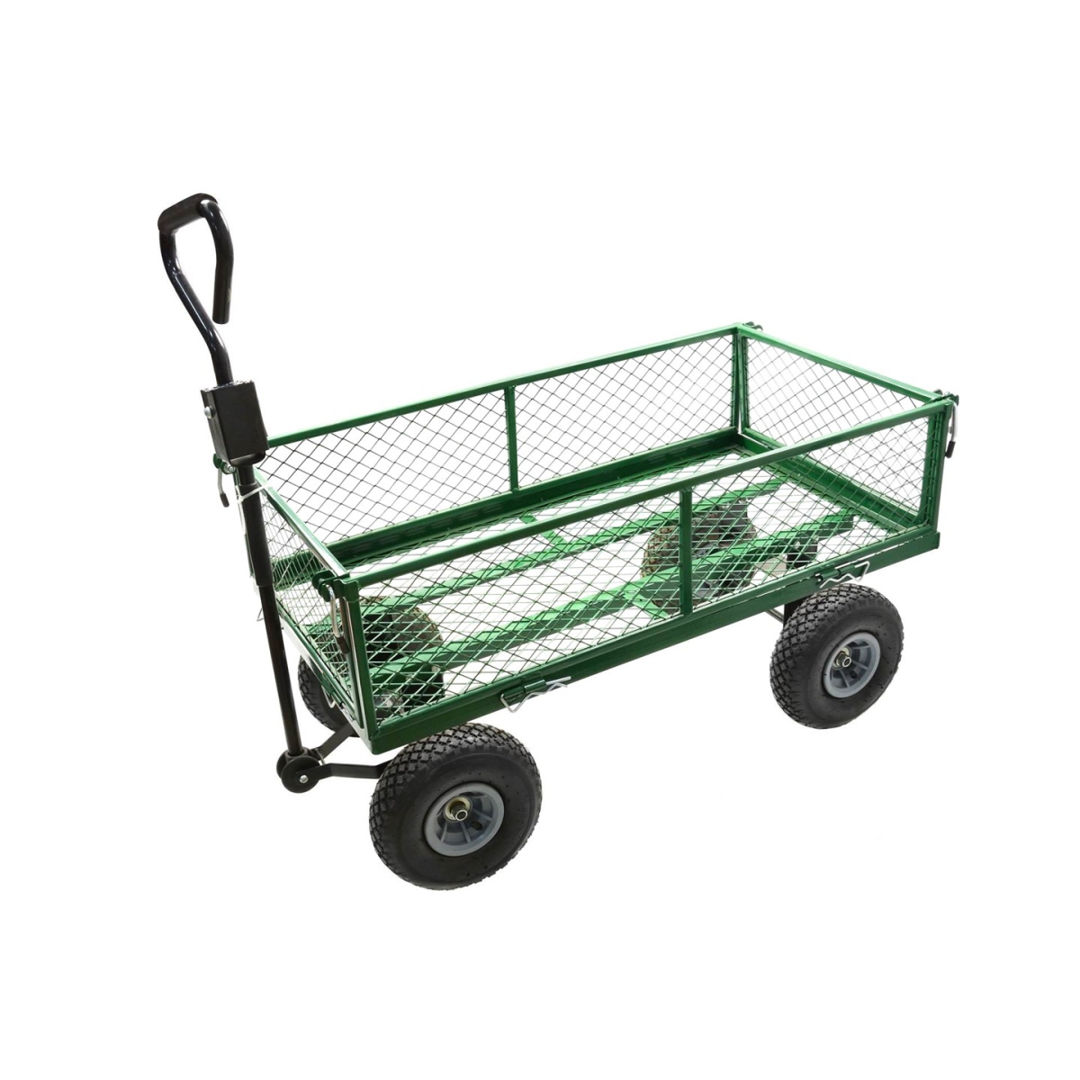 Transportný vozík - príves GEKO, nosnosť 350 kg, sklopné bočnice