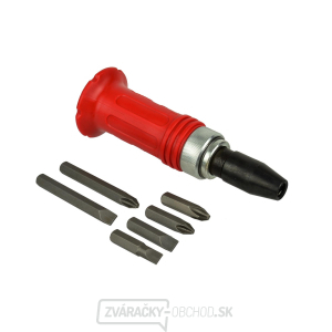 GEKO Skrutkovač úderový s bitmi - 7ks GEKO Skrutkovač úderový s bitmi - 7ks gallery main image