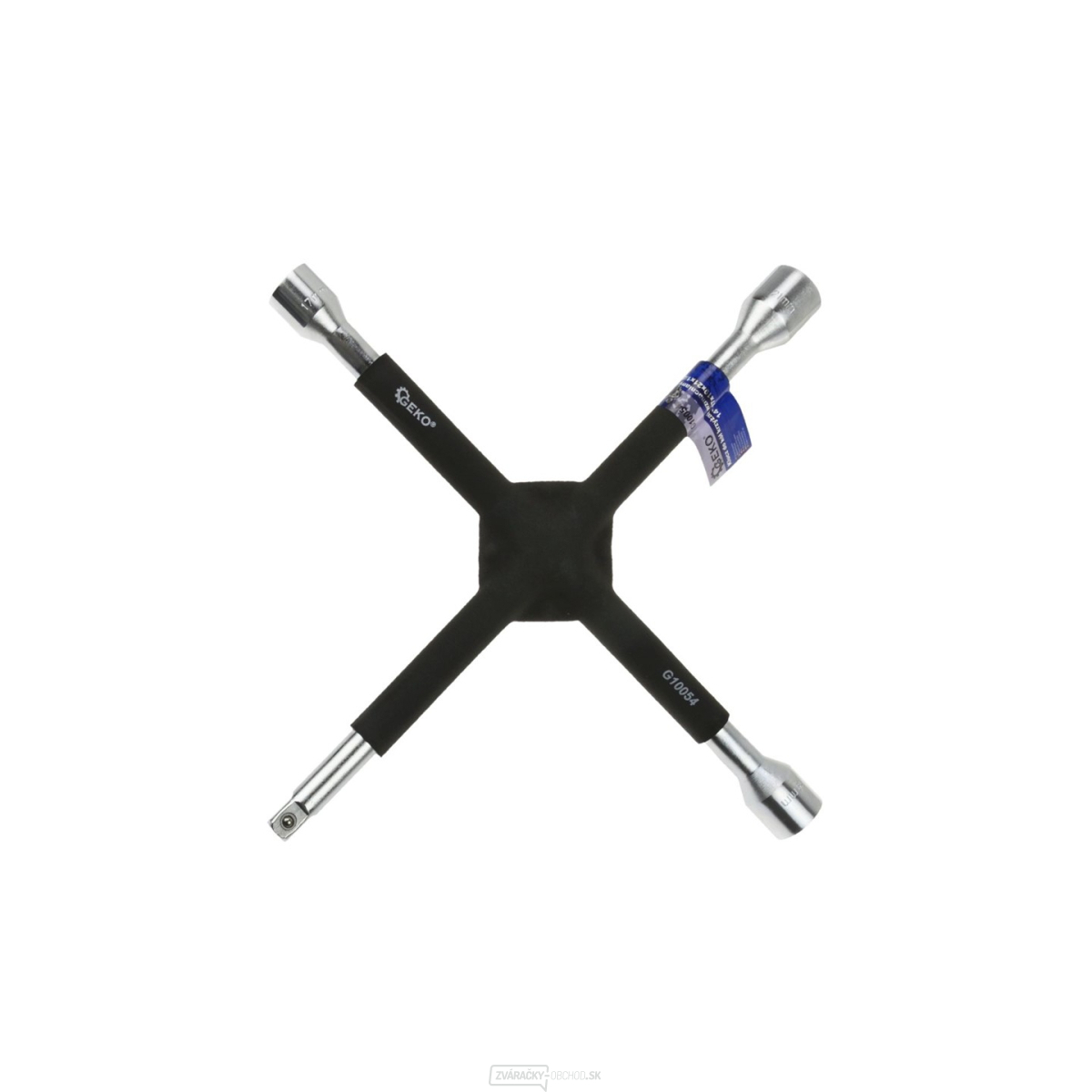 GEKO Krížový kľúč na kolesá 17, 19, 21mm, 1/2 GEKO Krížový kľúč na kolesá 17, 19, 21mm, 1/2