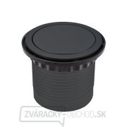 Solight 3z + USB A+C výsuvný blok zásuviek, 2m, čierny Náhľad
