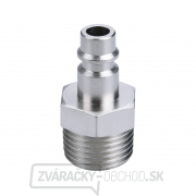 Rýchlospojka vzduchová vsuvka s vonkajšiem závitem, G-1/2 Rýchlospojka vzduchová vsuvka s vonkajšiem závitem, G-1/2
