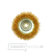 Mosadzná drôtená predná kefa 125 mm/5