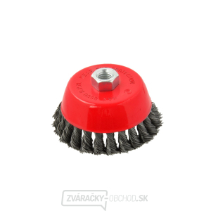 GEKO Kefa hrnčeková vrkôčiková, 100mm, M14 GEKO Kefa hrnčeková vrkôčiková, 100mm, M14 gallery main image