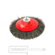 GEKO Kefa črepníková, vlnitý drôt, 115mm, M14 GEKO Kefa črepníková, vlnitý drôt, 115mm, M14 gallery main image