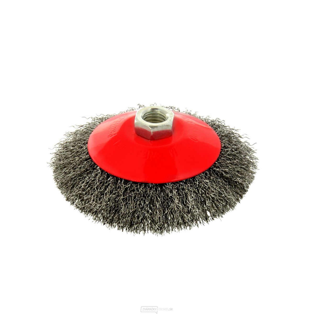 GEKO Kefa črepníková, vlnitý drôt, 125mm, M14 GEKO Kefa črepníková, vlnitý drôt, 125mm, M14 gallery main image