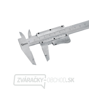 Posuvné meradlo GEKO 150mmx0.02, automatický zámok/drevený obal/(50) Náhľad