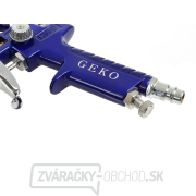 Striekacia pištoľ GEKO HVLP mini, kov. zásobník 150ml max. 3bar Striekacia pištoľ GEKO HVLP mini, kov. zásobník 150ml max. 3bar náhled