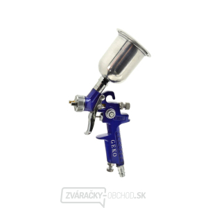 Striekacia pištoľ GEKO HVLP mini, kov. zásobník 150ml max. 3bar Striekacia pištoľ GEKO HVLP mini, kov. zásobník 150ml max. 3bar gallery main image