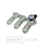 Trojitý vzduchový filter, odvlhčovač farby + VEĽKÝ reduktor (10) Náhľad