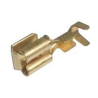 Zásuvka faston rozvádzač 6,3 mm neizolovaná