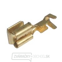 Zásuvka faston rozvádzač 6,3 mm neizolovaná gallery main image