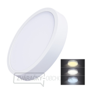 Solight LED mini panel CCT, montážny, 24W, 1800lm, 3000K, 4000K, 6000K, okrúhly Solight LED mini panel CCT, montážny, 24W, 1800lm, 3000K, 4000K, 6000K, okrúhly gallery main image