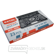 Závitníky a závitové očká M12-M20 - 23ks Náhľad