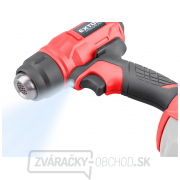 Pištoľ teplovzdušná aku SHARE20V, 550 ° C, 20V Li-ion, bez batérie a nabíjačky náhled