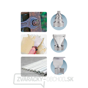 Pištoľ teplovzdušná aku SHARE20V, 550 ° C, 20V Li-ion, bez batérie a nabíjačky náhled