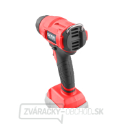 Pištoľ teplovzdušná aku SHARE20V, 550 ° C, 20V Li-ion, bez batérie a nabíjačky náhled