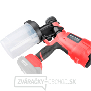 Pištoľ striekacia HVLP aku SHARE20V, 20V Li-ion, bez batérie a nabíjačky náhled