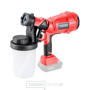 Pištoľ striekacia HVLP aku SHARE20V, 20V Li-ion, bez batérie a nabíjačky Pištoľ striekacia HVLP aku SHARE20V, 20V Li-ion, bez batérie a nabíjačky gallery main image