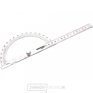 Uhlomer oblúkový nerezový, 0-180 ° Uhlomer oblúkový nerezový, 0-180 ° gallery main image