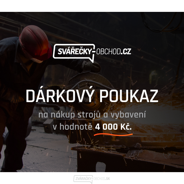 Darčeková poukážka v hodnote 4000 Kč