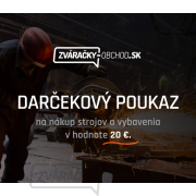 Dárkový poukaz v hodnote € 20 gallery main image