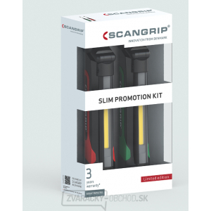 Profesionálne pracovné svietidlo SCANGRIP SLIM/PROMOTION KIT (2ks) gallery main image