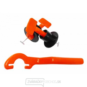 Set na pokladanie dlaždíc 50x úchyt + 1 plastový kľúč Set na pokladanie dlaždíc 50x úchyt + 1 plastový kľúč gallery main image