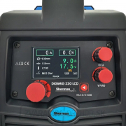 Sherman Synergická invertorová zváračka DIGIMIG 220 LCD + TIG Horák + MIG Horák + Káble + Kukla V7A + podvozok Náhľad