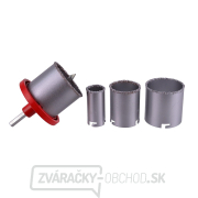 GEKO Vrtáky vykružovacie s karbidovým ostrím, sada 4ks, 33-53-67-73mm GEKO Vrtáky vykružovacie s karbidovým ostrím, sada 4ks, 33-53-67-73mm gallery main image