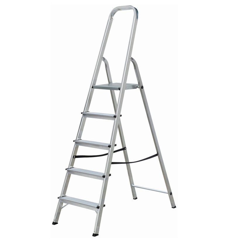 ELKOP Jednostranné hliníkové schodíky ALW 405 - 5 stupňov