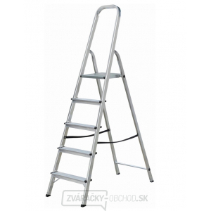 ELKOP Jednostranné hliníkové schodíky ALW 405 - 5 stupňov gallery main image