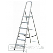 ELKOP Jednostranné hliníkové schodíky ALW 506 - 6 stupňov gallery main image