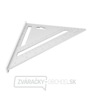 Uholník pre stavebné tesárstvo 185mmx185x260mm 4mm s pätkou (36/72) Náhľad