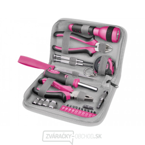 Sada náradia, ružová farba - 23ks Sada náradia, ružová farba - 23ks gallery main image
