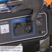 Scheppach SG 3200x Rámová elektrocentrála 2800 W s reguláciou AVR Náhľad