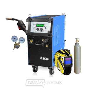 Kühtreiber KITin 2200 Multi Mig Synergic + Horák + Ventil + Kukla + plná Fľaša CO2 Kühtreiber KITin 2200 Multi Mig Synergic + Horák + Ventil + Kukla + plná Fľaša CO2 gallery main image