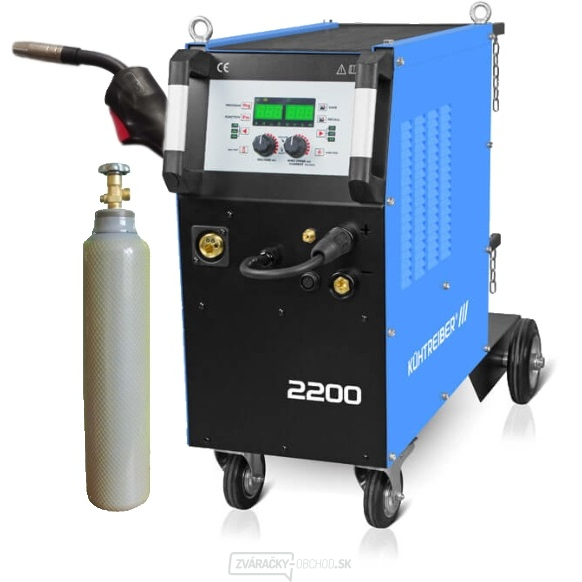 Kühtreiber KITin 2200 Multi Mig Synergic + Horák + plná Tlaková fľaša