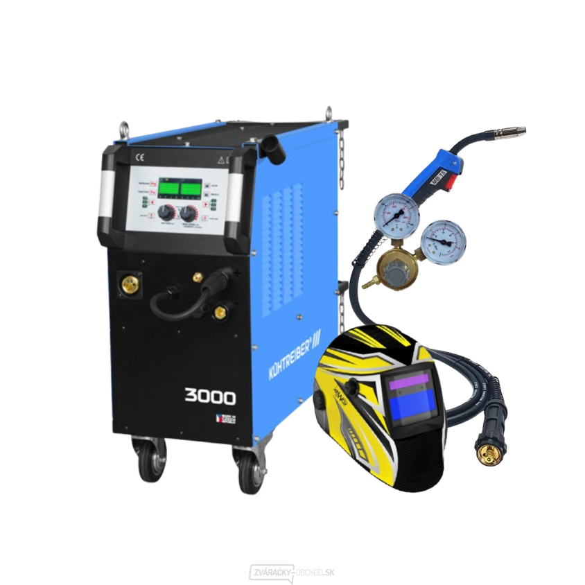 KÜHTREIBER KITin 3000 Multi MIG Synergic + Horák + Ventil + Kukla